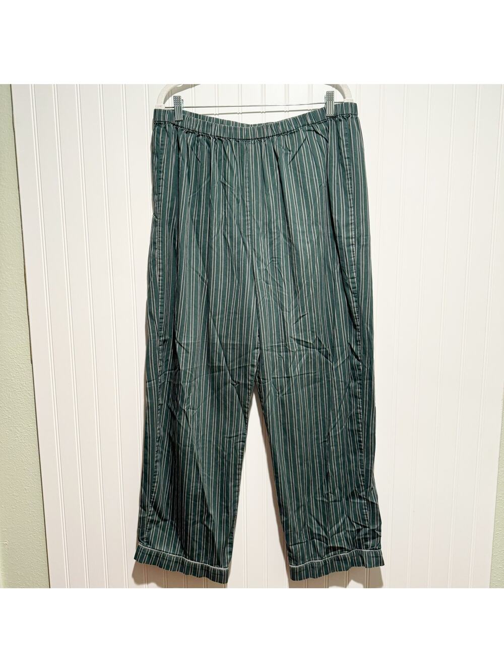 Universal Wizarding World Of Harry Potter Slytherin Striped Pajama Pants XL